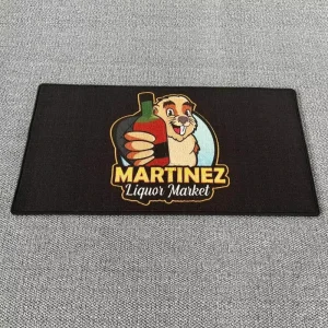 Custom Machine 3D Print Logo Floor Carpets Rugs Anime Door Mat Custom Printed Rug Nylon Jacquard Washable Anti Bacteria