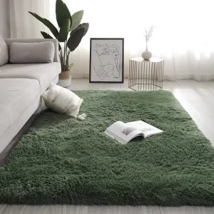 Custom Made Absorbent Soft Fluffy Shaggy Antislip Indoor Door Mat Carpet Fluffy Area Rug Living Room Carpet