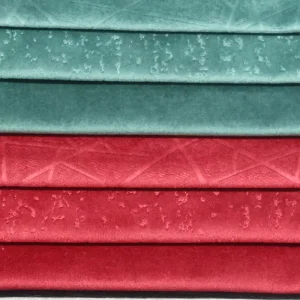Custom Made Classic Pressed Sofa Fabric Premium Embossing Upholstery Fabric for Luxury Furniture and Throw Pillow