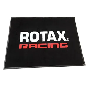 Custom Made Company Logo Door Mat Outdoor Suitable Washable Rubber Nylon Floor Mat