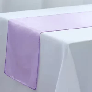 Custom Manufacturer Supplies Satin Table Runners for Home Party Wedding