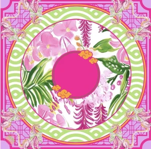Custom Mardi Gras Themed Mahjong Mat Easy to Clean Thickened Soundproof Neoprene Table Pad Non slip Entertainment