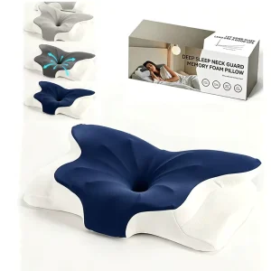 Custom Memory Foam Cervical Pillow Orthopedic Ergonomic Neck Support for Pain Relief