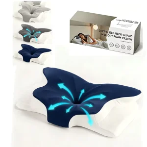 Custom Memory Foam Pillow Is Used for Neck Support Adjustable Cervical Pillow for Comfortable Sleep