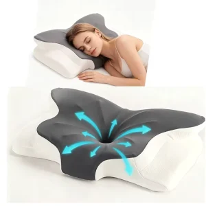 Custom Memory Foam Pillow for Neck and Shoulder Pain Relief Memory Foam Neck Pillow