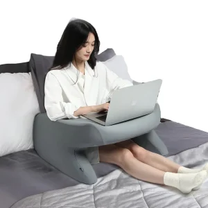Custom Memory Foam Reading Pillow Lap Extra Large Arm Rest Soft Lap Desk Extra Large Reading Memory Foam Pillow with Pocket