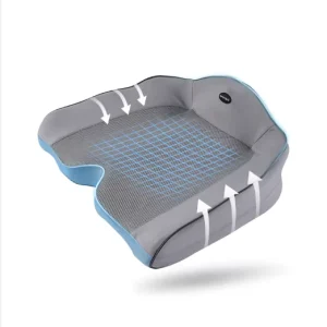 Custom Memory Square Outdoor Lumbar Pillows & Seat Cushions for Coccyx Waist Relief From Pain with Memory Foam