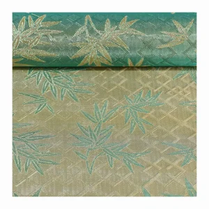 Custom Metallic Woven Wallcovering for Luxury Interior Architecture with Decorative Metal Fabric Texture for Hotels Villas Homes