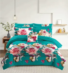Custom Microfiber 6 Piece King Size Deep Pocket Fitted Flat Sheet Bedding Set Drap De Lit Hypoallergenic