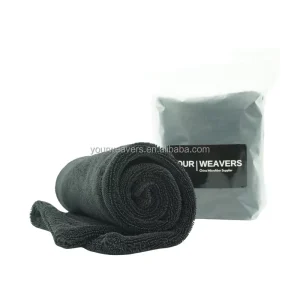 Custom Microfiber Towel Car 1200GSM 90x60CM Twisted Loop Drying Towels Super Absorbent for Car Wash Cleaning Mikrofasertuch