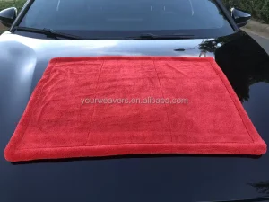Custom Microfiber Towel Car logo 80x50cm 1400gsm Super Absorbent Drying Towel Twist Loop Auto Detailing Car Drying for Cars