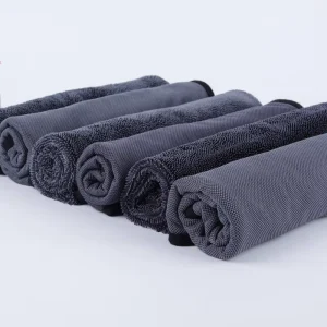 Custom Microfiber Wash Car Towel Super Water Absorb Fast Dry Soft Durable Car Cleaning or Auto Household Daily Care