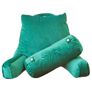Custom Modern Comfortable Reading Pillow With Arms and Pockets Back Support Bed Rest for Bed Couch Floor