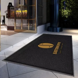 Custom Modern Eco friendly Non slip Rubber Backed 13MM Thick All Season Entrance Mat Indoor Outdoor Carpet for Entryway Mat