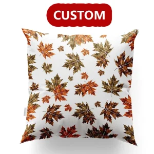 Custom Modern Hotel 40x40cm Sublimation Square Pillow Case Heat Transfer Printed Eco-Friendly Home Decor Sofa Throw