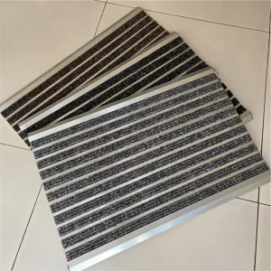 Custom Modern Washable Outdoor Commercial Aluminum Alloy Entrance Floor Mat Non slip for Hotel Office Building