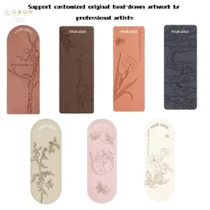 Custom Multi Pattern PU Natural Rubber Eco Friendly Non Slip Yoga Mats Universal Use for Yoga Studios & Retail Stores