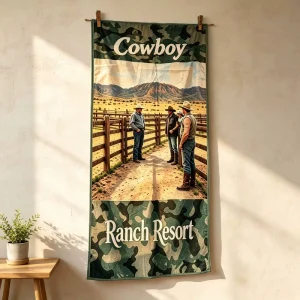 Custom Multi Use Tapestry Throw Blanket Cotton Polyester Wall Art Hanging Picnic Rug Beach Mat Travel Cover for Dorm Living Room