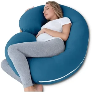 Custom Multifunctional Super Soft C Shaped Full Body Pillow Pregnant Pillow