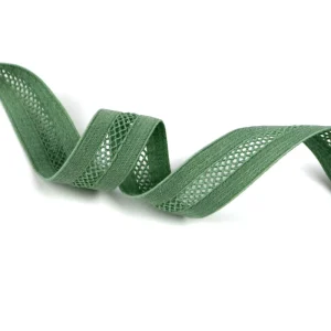 Custom Multiple colors Nylon Webbing Clothing Accessories Breathe Net Elastic Band