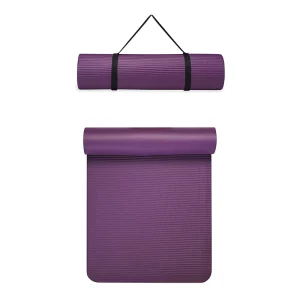 Custom NBR Yoga Mat Non Slip Extra Wide and Long Yoga Fitness Mat for Beginners Plank Push Up Exercise Mat