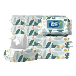 Custom Natural Thick Baby Wet Tissue Biodegradable Flushable Moist Towelette Sensitive Cleaning Spunlace Nonwoven Wipes
