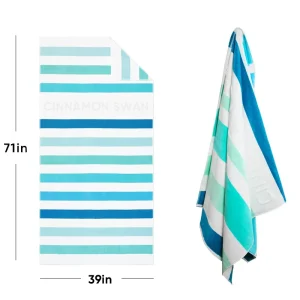Custom Newest Design Embossed Logo Floral Jacquard Cotton Antimicrobial Eco-Friendly Hypoallergenic Quick-Dry Beach Towel