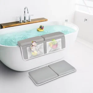 Custom Non slip Quick Drying Neoprene Foam Bathtub Knee Mat Bath Kneeler and Elbow Rest Pad Set with Arm Support