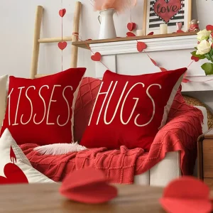 Custom Nordic Square Cushion Cover Soft Comfortable Pillowcase Letter Printing Sofa Waist Throw Home Decor Hotel Use