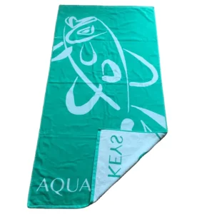Custom OEM Cotton Luxury Jacquard Printed Woven Soft Absorbent Compressed Summer Personalized Extra Large Bath Beach Towel Logo
