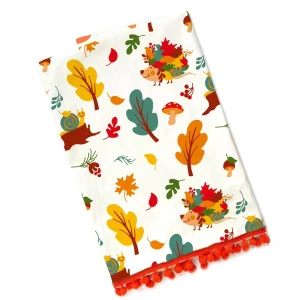 Custom OEM Dish Towel Machine Washable Thick Weave Cotton Canvas Reactive Digital Print Eco Friendly Quick Dry Kitchen Use MOQ