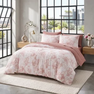 Custom OEM ODM Bedding Set 7PC Luxury Summer Quilt Comforter Moisture Wicking Quilt Bedding Set with Bedsheet Pillowcase
