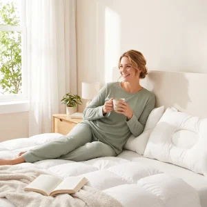 Custom OEM ODM Ergonomic Central Hole Cotton Bed Pillow Low Soft Neck Support Side Sleeper Pillow Pair for Adult Dorm Household