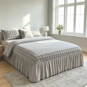 Custom OEM ODM Floral Print Muslin Cotton Duvet Cover Chic Princess Style Soft Breathable Comforter Cover for Girls Bedroom