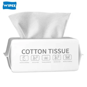 Custom Organic Biodegradable Soft Cotton Tissue Facial Makeup Disposable Facial Towel Disposable Face Towel for Spa Beauty