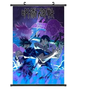 Custom Pattern Rolled Branded Fade Resistant Anime Poster Home Bedroom Wall Art Picture for Advertising Signs