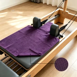 Custom Pilates Reformer Towel Personalized Yoga Mat Cover for Pilates Core Bed