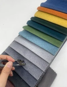 Custom Plain Jacquard Dobby 360gsm 100% Polyester PE Coated Knitted Woven Waterproof Flame Retardant Breathable
