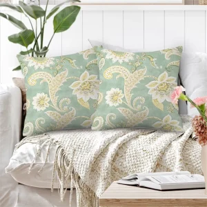 Custom Plant Flower Cushion Cover Ins Style Modern Simple Sofa Seat Bedside Pillowcase Decorative Throw Pillows