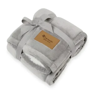 Custom Polar Sherpa for Winter Queen Size Wool Luxury Soft Plush Fleece Wool Blanket