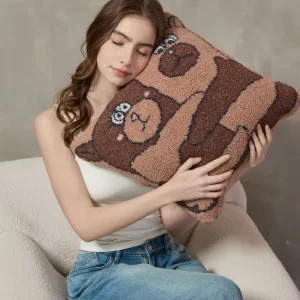 Custom Polyester Fiber 45x45cm 50x100cm Large Size Comfortable Support Washable Bed Sofa Decorative Throw Body Pillow