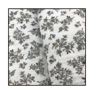 Custom Polyester Woven Double Gauze Muslin Fabric 120 GSM From China Combed Yarn for Towels Upholstery Boys Girls