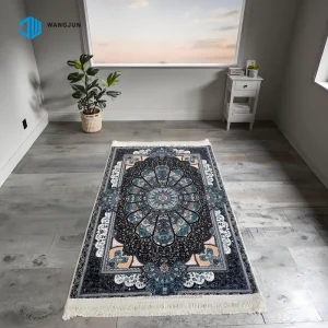 Custom Portable Foldable Islamic Prayer Mat Gift Set Luxury Prayer Mat Muslim Classical Anti slip Area Rug and Carpet