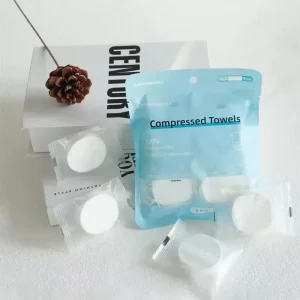 Custom Portable Magic Disposable Mini Compressed Cotton Facial Towel Quick Dry 30*60cm Nonwoven Bath for Hotels Home Gifts