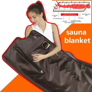 Custom Portable Sauna Blanket Waterproof Heating Single Zipper Sauna Blanket for Home Spa