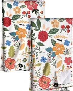 Custom Print 100% Cotton Kitchen Napkins Flour Sack Dish Tea Towel for Kitchen Cleaning
