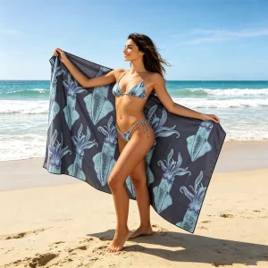 Custom Print Beach Towel Small Minimum Order Quantity Beach Towel Sand free Beach Towel
