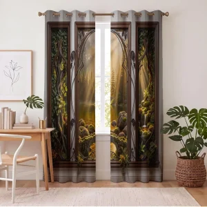 Custom Print Curtains High Quality Printed Curtain Fabric Roll for Living Room Bedroom Home Curtain Roll Textiles Use