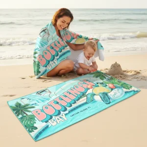 Custom Print Customized Skin Friendly Soft Beach Towels Hypoallergenic Beach Towel Multi-purpose Towel