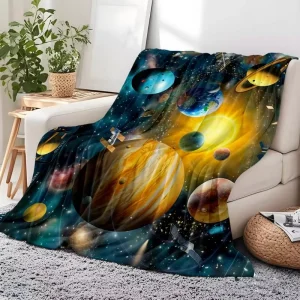 Custom Print Flannel Blanket Super Soft Solid Color Large Size Warm Breathable Anti Pilling Throw for Bed OEM
